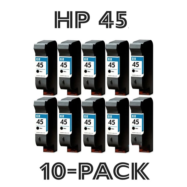 Hp 45 original plotter cartridges 10 packs