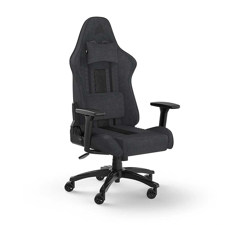 Corsair TC100 Fabric Black Gaming Chair with ergonomic design and premium features