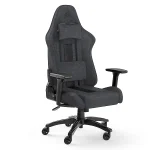 Corsair TC100 Fabric Black/Grey Gaming Chair with ergonomic design and adjustable features